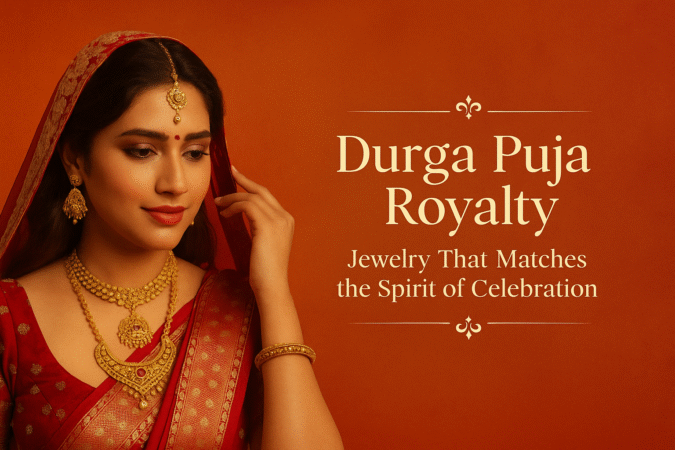 Durga Puja Royalty: Jewelry That Matches the Spirit of Celebration