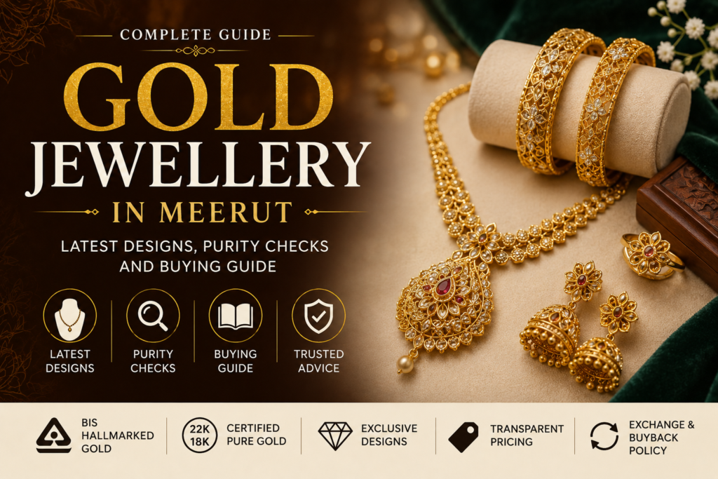 Gold Jewellery in Meerut: Latest Designs, Purity Checks and Buying Guide