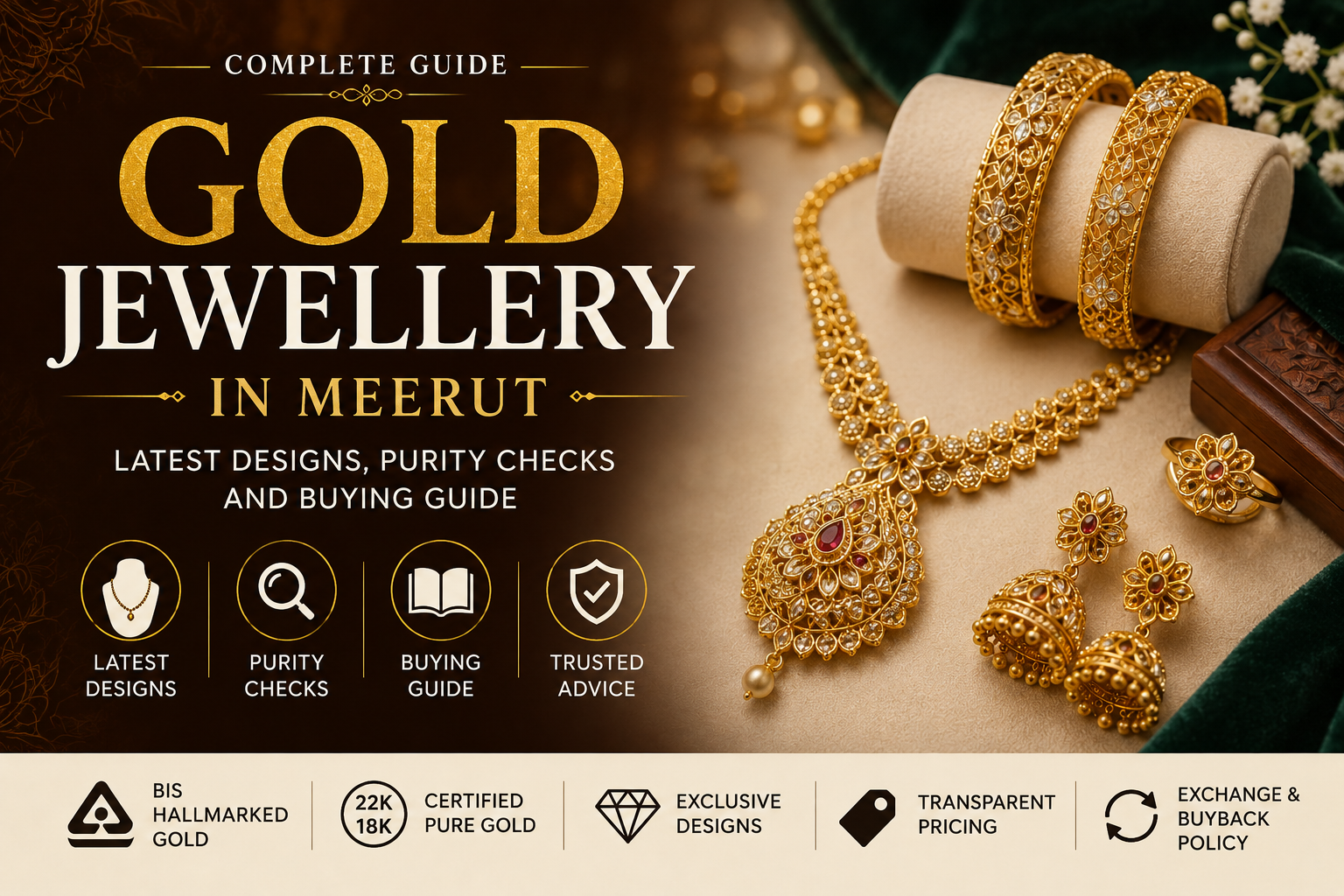 Gold Jewellery in Meerut: Latest Designs, Purity Checks and Buying Guide